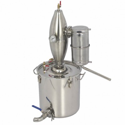 Multifunction!30L Household Stainless Steel Alochol Distiller For Sale Home Wine Distiller Distillation/Brewing Device