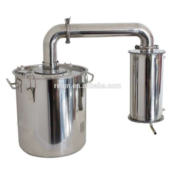 Large Capa!65L Household Stainless Steel Water Seal Alochol Distiller For Sale Home Wine Distiller Distillation/Brewing Device